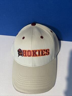 VT Virginia Tech Hokies Hat Adjustable Structured Embroidered Cap